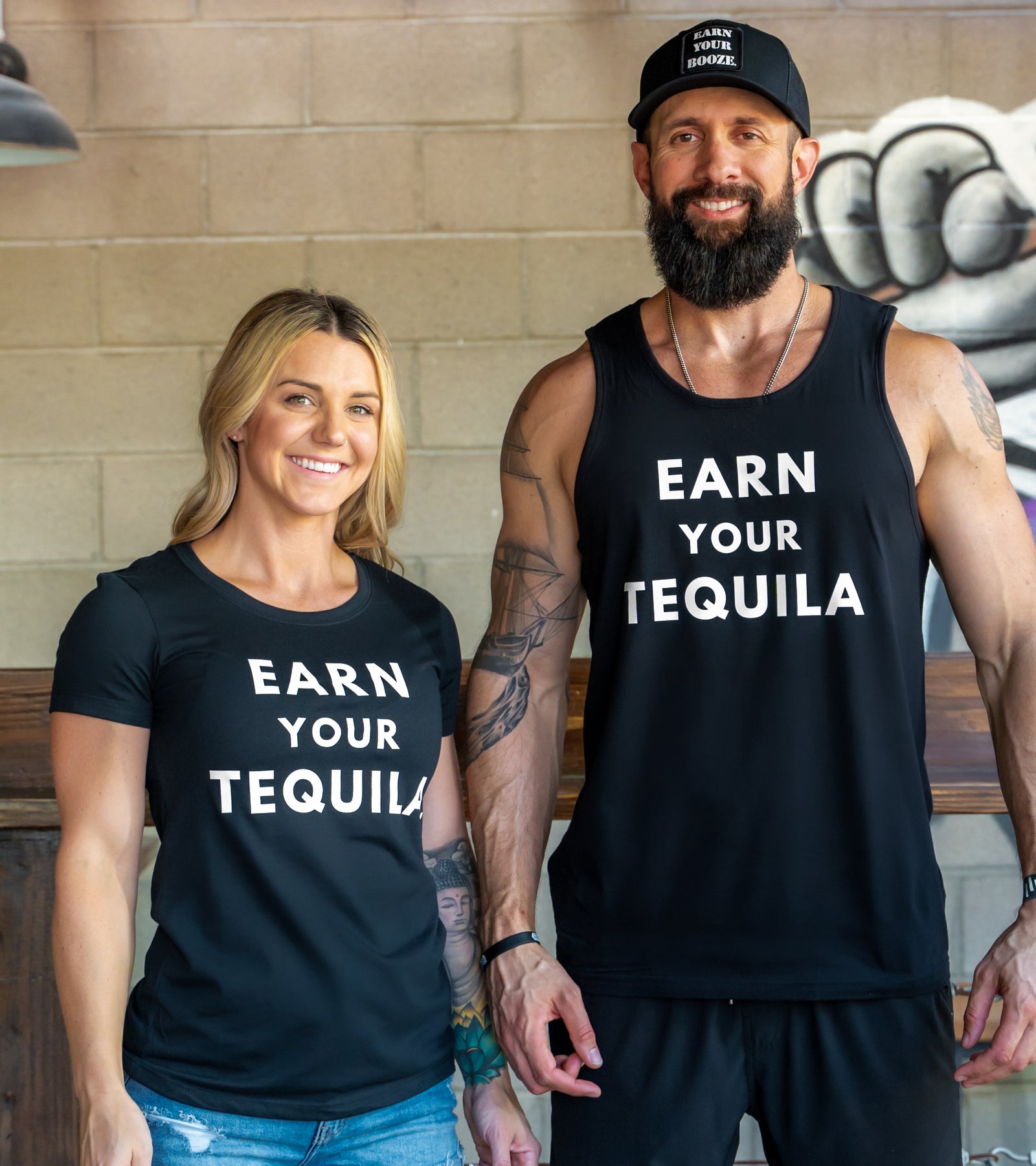 Earn Your Tequila Men's TankEarn Your Booze