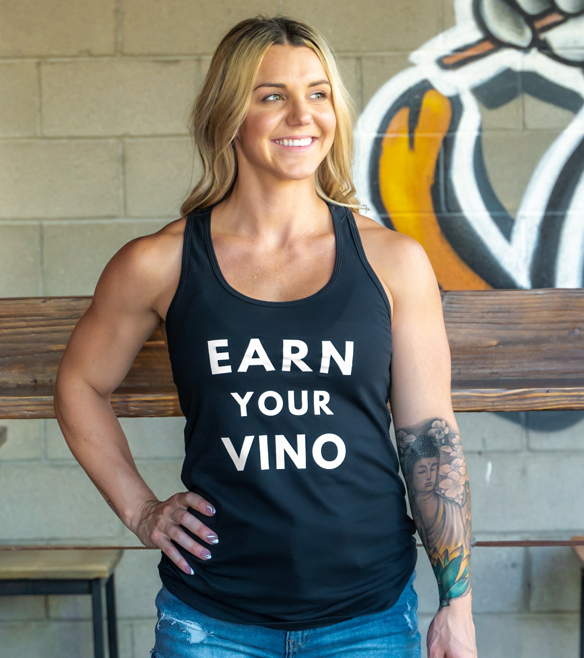 Earn Your Vino Women's TankEarn Your Booze