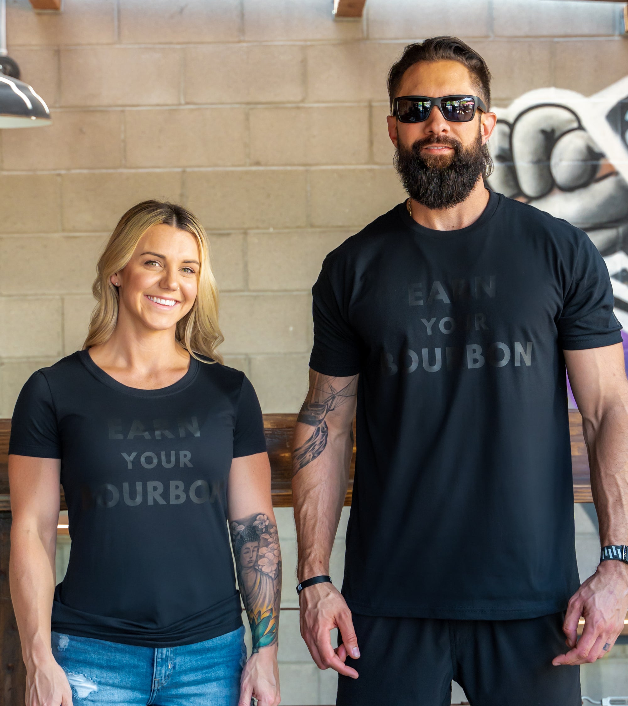 Earn Your Bourbon Tee - Blackout EditionEarn Your Booze