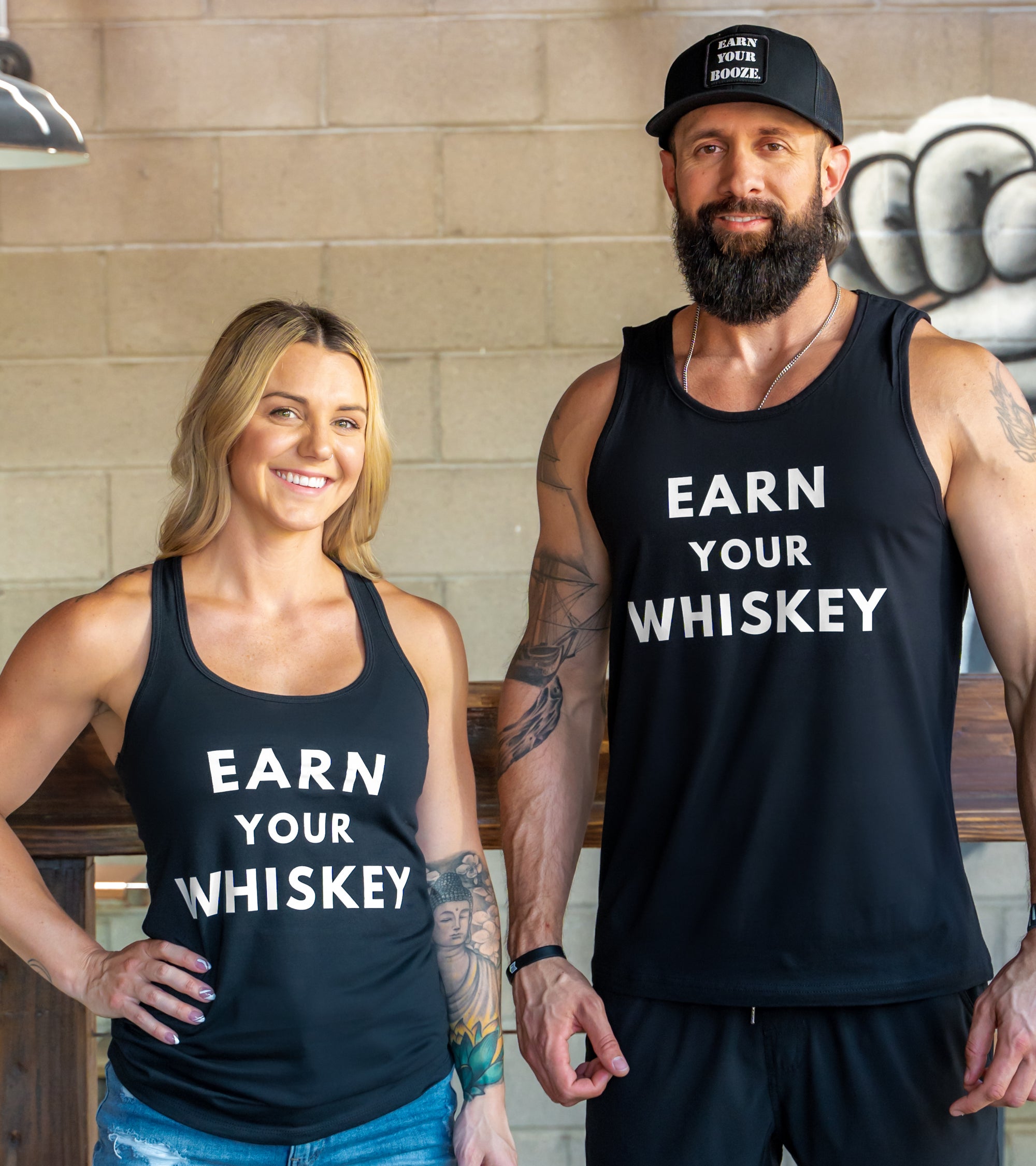 Earn Your Whiskey Men's TankEarn Your Booze