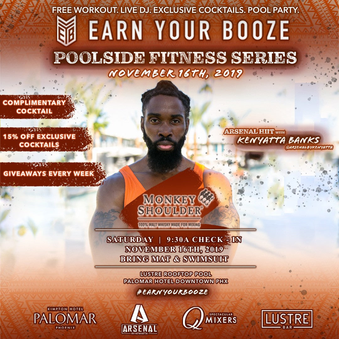 NOV 16th | Kenyatta Banks &amp; Monkey Shoulder | EARN YOUR SCOTCH | SERIES FINALE!Earn Your Booze