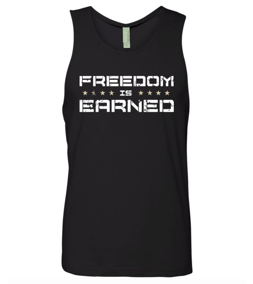Freedom is Earned Men's TankEarn Your Booze